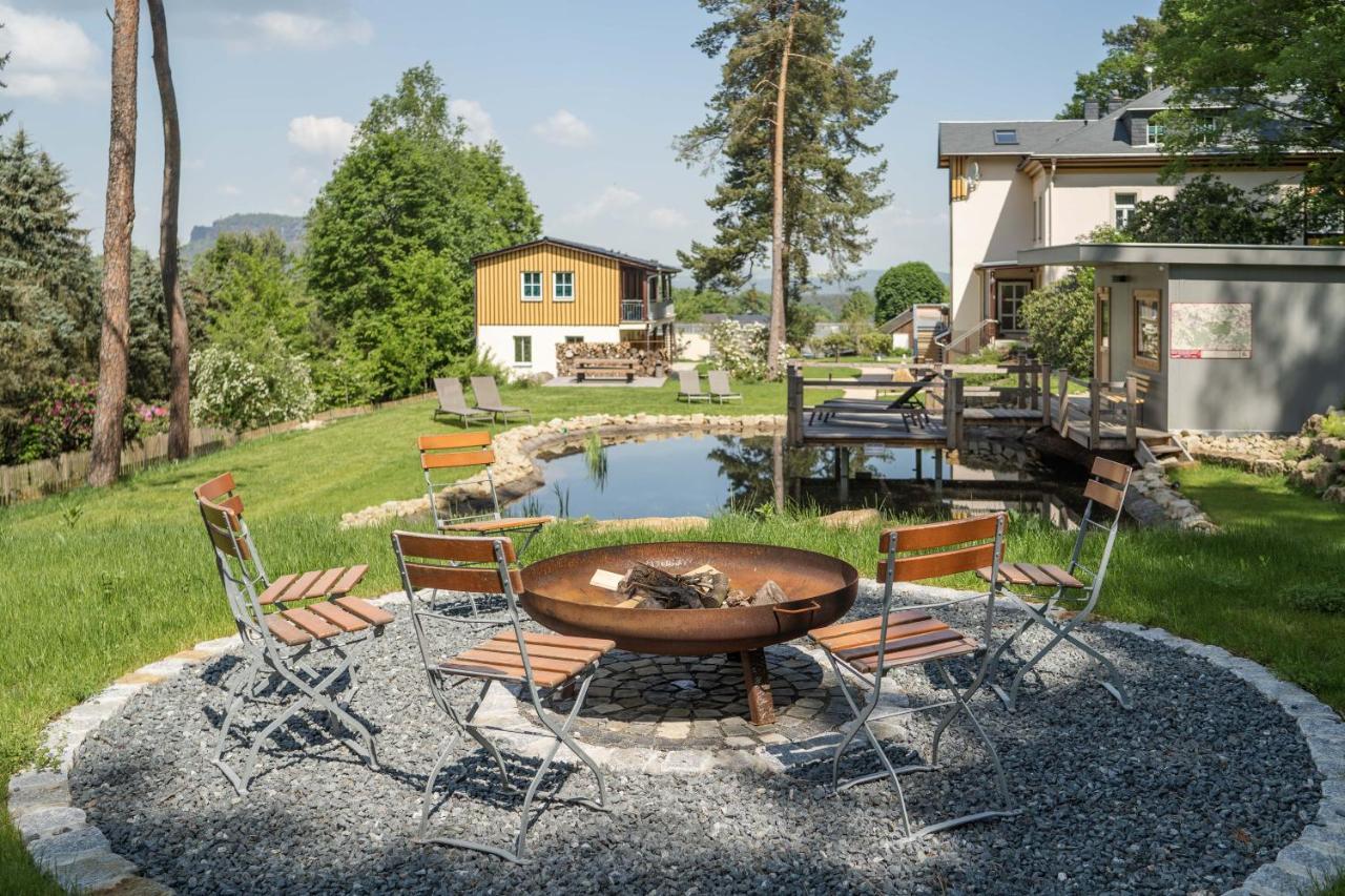 Waldidylle Gohrisch, Pension Und Ferienwohnungen Buitenkant foto