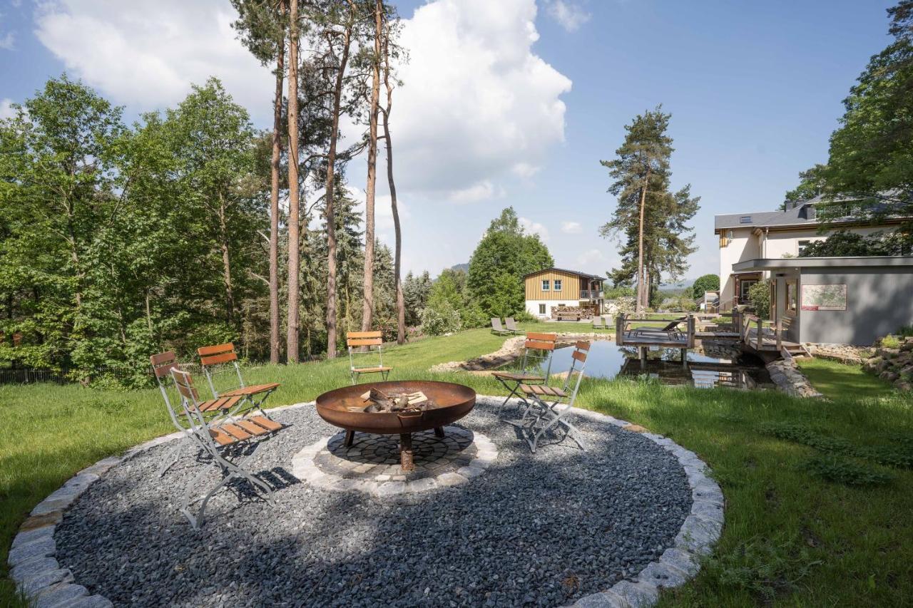 Waldidylle Gohrisch, Pension Und Ferienwohnungen Buitenkant foto