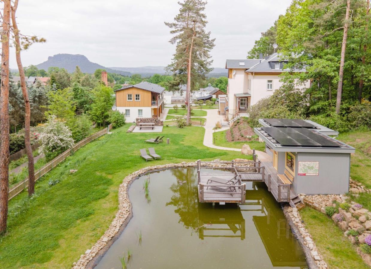Waldidylle Gohrisch, Pension Und Ferienwohnungen Buitenkant foto